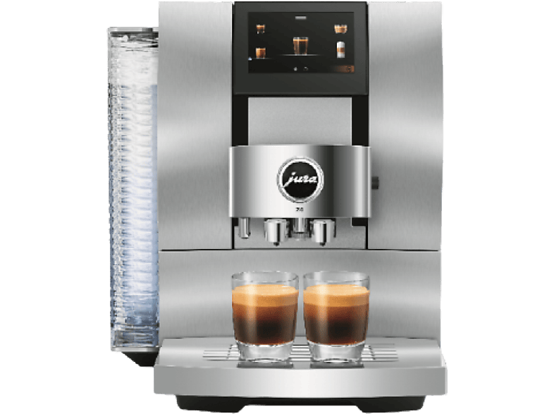 Cafetera superautomática  Melitta E 950-777, 1400 W, 2 tazas, Sistema  extracción aroma, Molinillo integrado, Inox