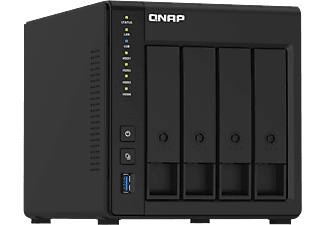 QNAP NAS Gehäuse Turbo Station TS-451D2-2G, 2GB RAM, 2x Gb-LAN, Schwarz