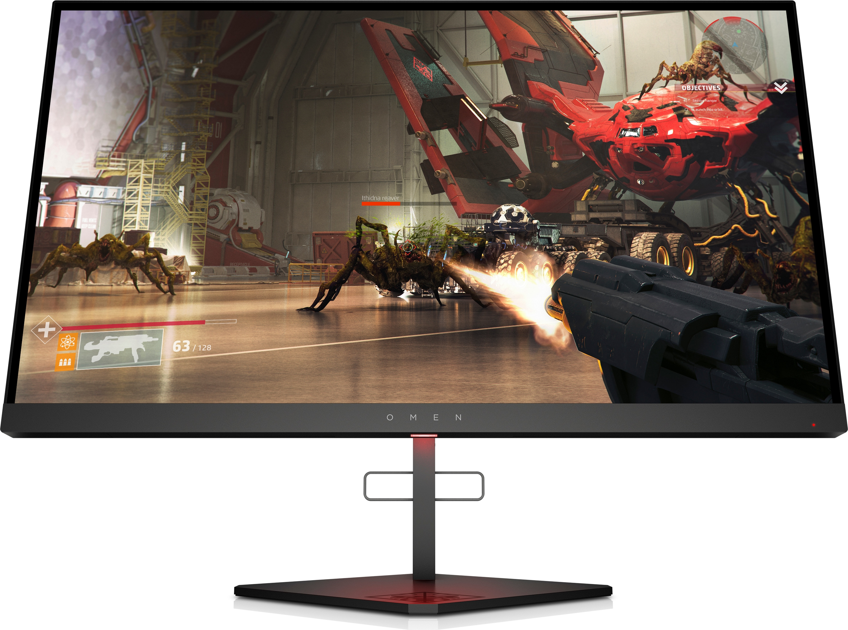 HP Gaming Monitor Omen X 25f, 24.5 Zoll, schwarz - Ausstellungsstück