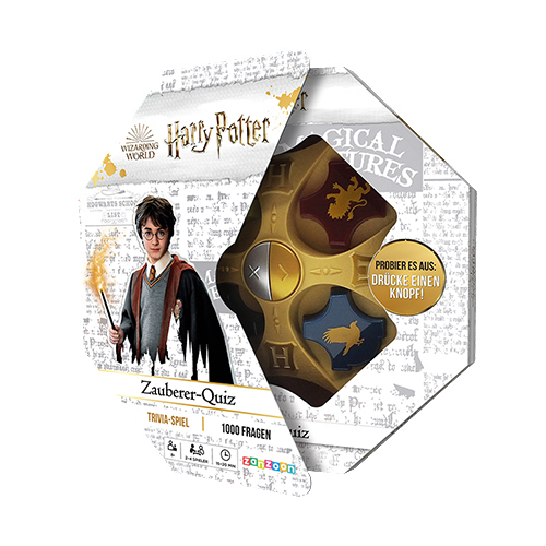 Gesellschaftsspiel Harry ZANZOON Zauberer-Quiz Mehrfarbig Potter