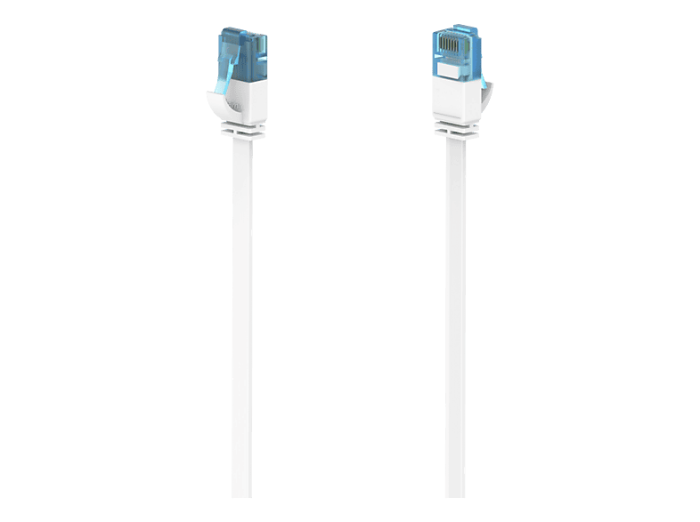 HAMA 200686 - Netzwerkkabel, 10 m, Cat-6A, Gbit/s, Weiss