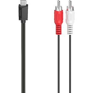 HAMA 00200730 - Câble USB-C/RCA (Noir)