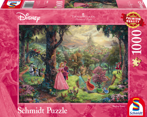 Puzzle La Belle au Bois dormant - 1000pcs