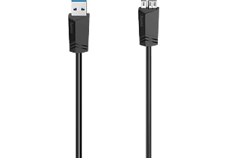 HAMA 200627 - Micro-USB-Kabel (Schwarz)