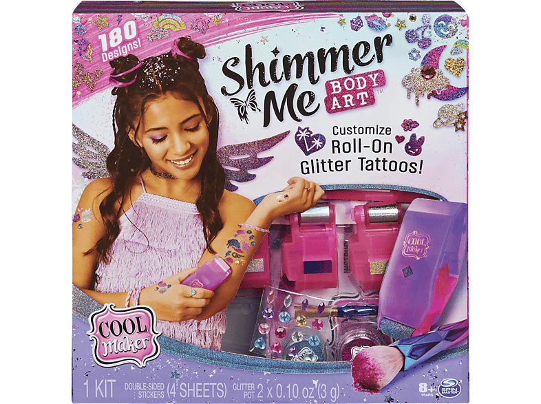 SPIN MASTER Shimmer Me Body Art Studio Spielset SATURN
