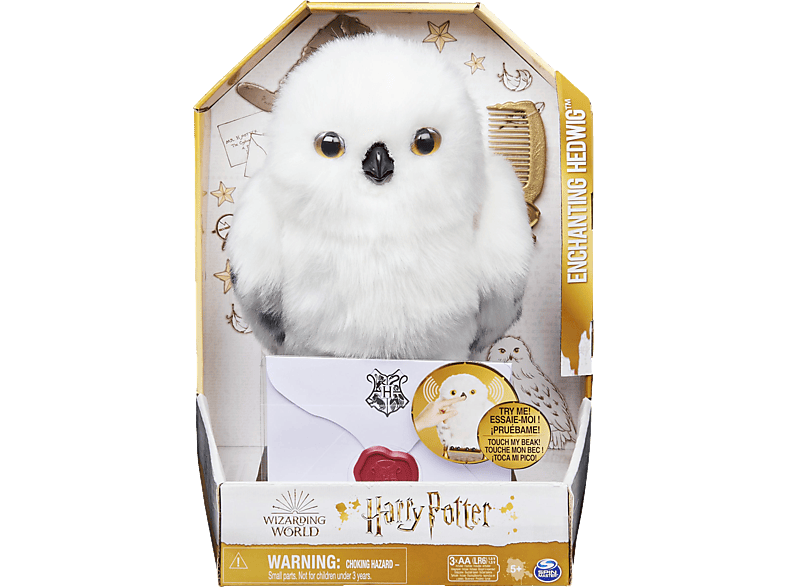 SPIN MASTER WWO Hedwig - Interaktive Eule Plüschtier Mehrfarbig