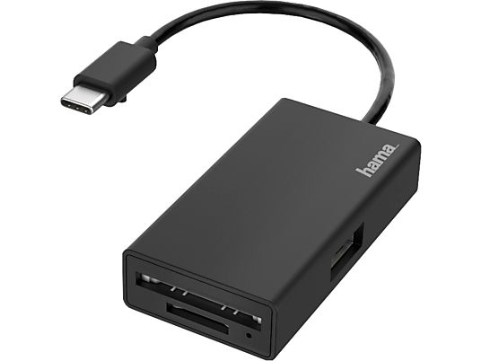 HAMA 00200126 - USB-C-Hub (Schwarz)