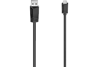 HAMA 200609 - Micro-USB-Kabel, 3 m, 480 Mbit/s, Schwarz