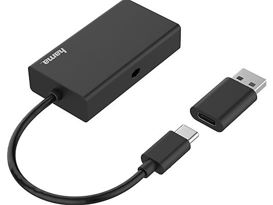 HAMA 00200125 - USB-OTG-Hub (Noir)