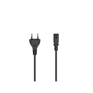 Cable alimentación europeo - Hama 00200732, Universal, 2.5 A, 1.50 m, Negro