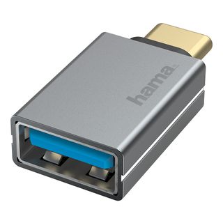 HAMA 00200300 - Adaptateur USB OTG (Gris)