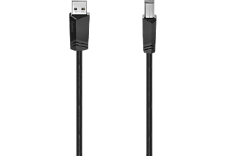 HAMA 200603 - USB-Kabel, 3 m, 480 Mbit/s, Schwarz