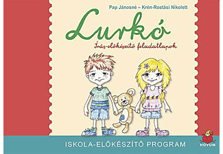 Pap Jánosné, Krén-Rostási Nikolett - Lurkó - Írás-előkészítő feladatlapok