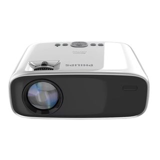 Proyector - Philips NeoPix EASY PLAY, LED, WVGA, 30000 h, Wi-Fi, Bluetooth, USB, HDMI, VGA, Gris