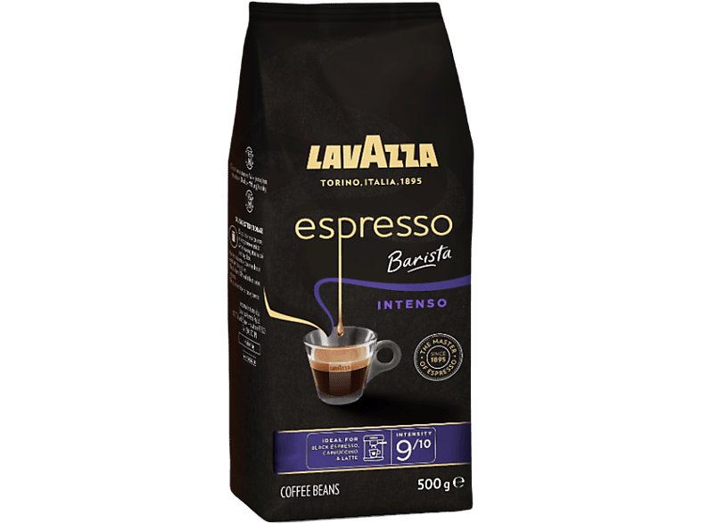 Café en grano  Lavazza Espresso Café en grano con sabor espresso de 500g