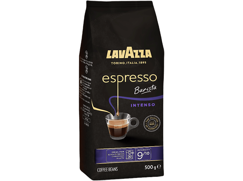 Café en grano - Lavazza Espresso Barista Intenso, 500g, Arábica y Robusta