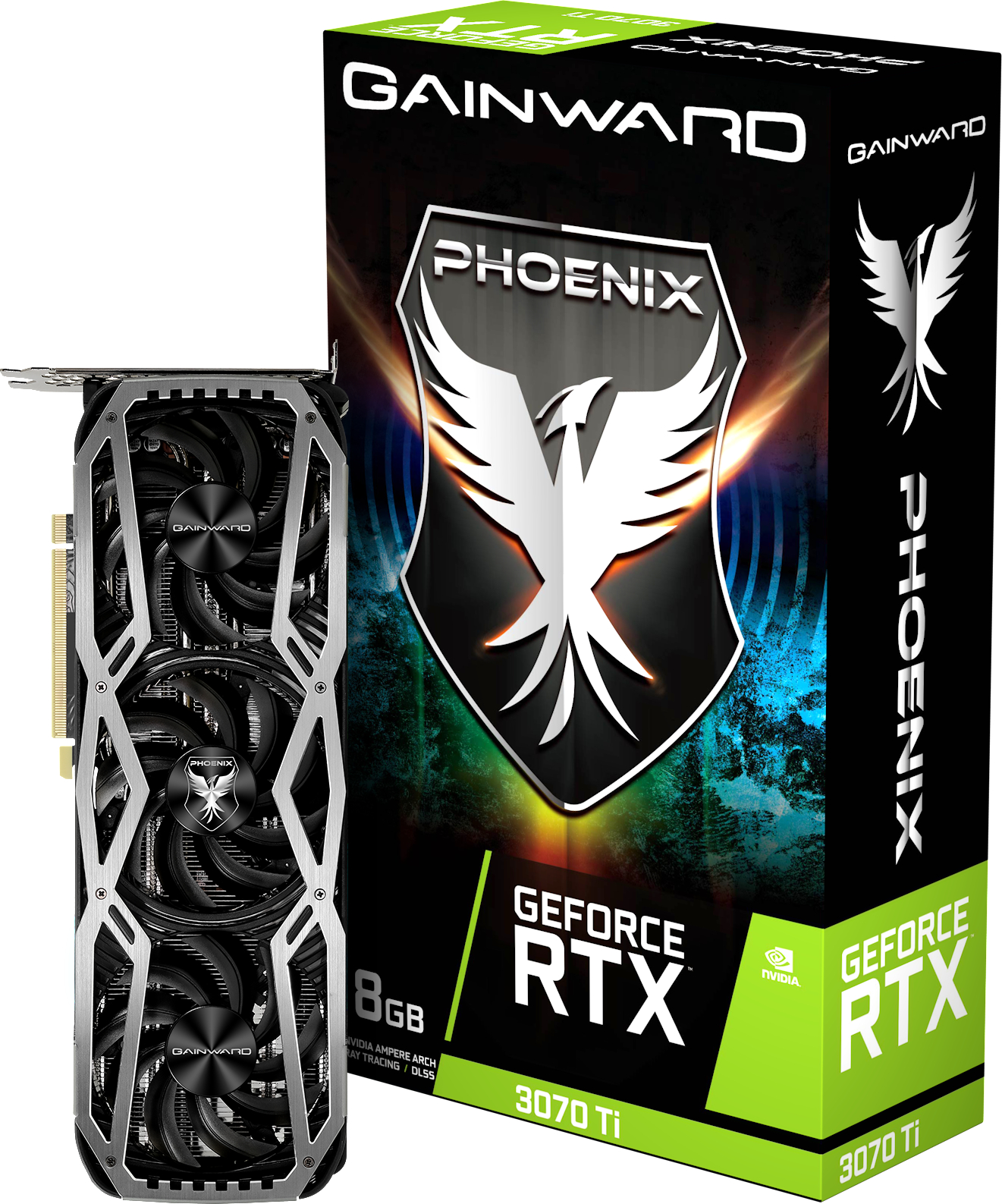 GAINWARD GeForce RTX™ 3070 Ti Phoenix 8GB LHR (2713) (NVIDIA, Grafikkarte)
