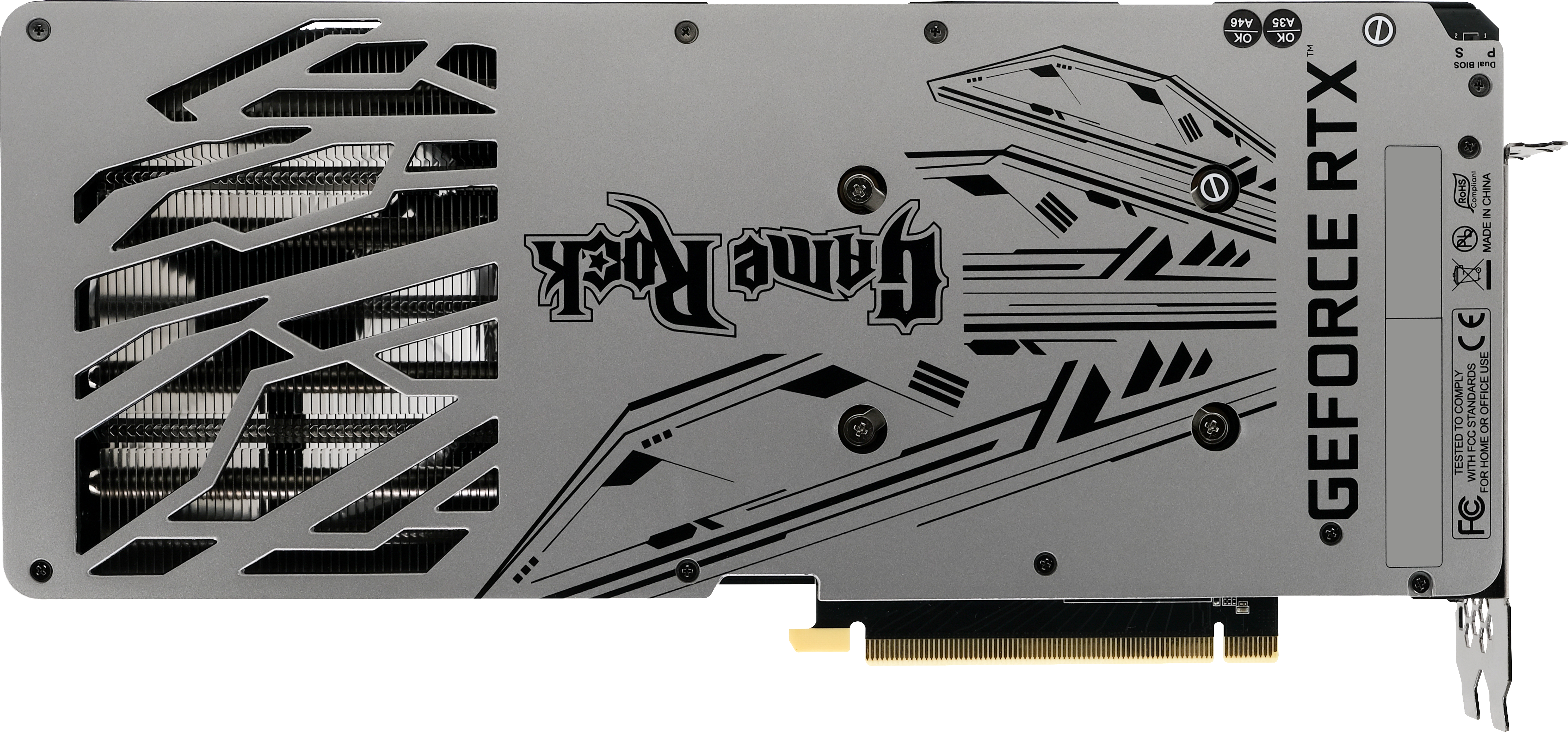 PALIT GeForce RTX™ 3070 Ti GameRock OC 8 GB LHR (NED307TT19P2-1047G) (NVIDIA, Grafikkarte)