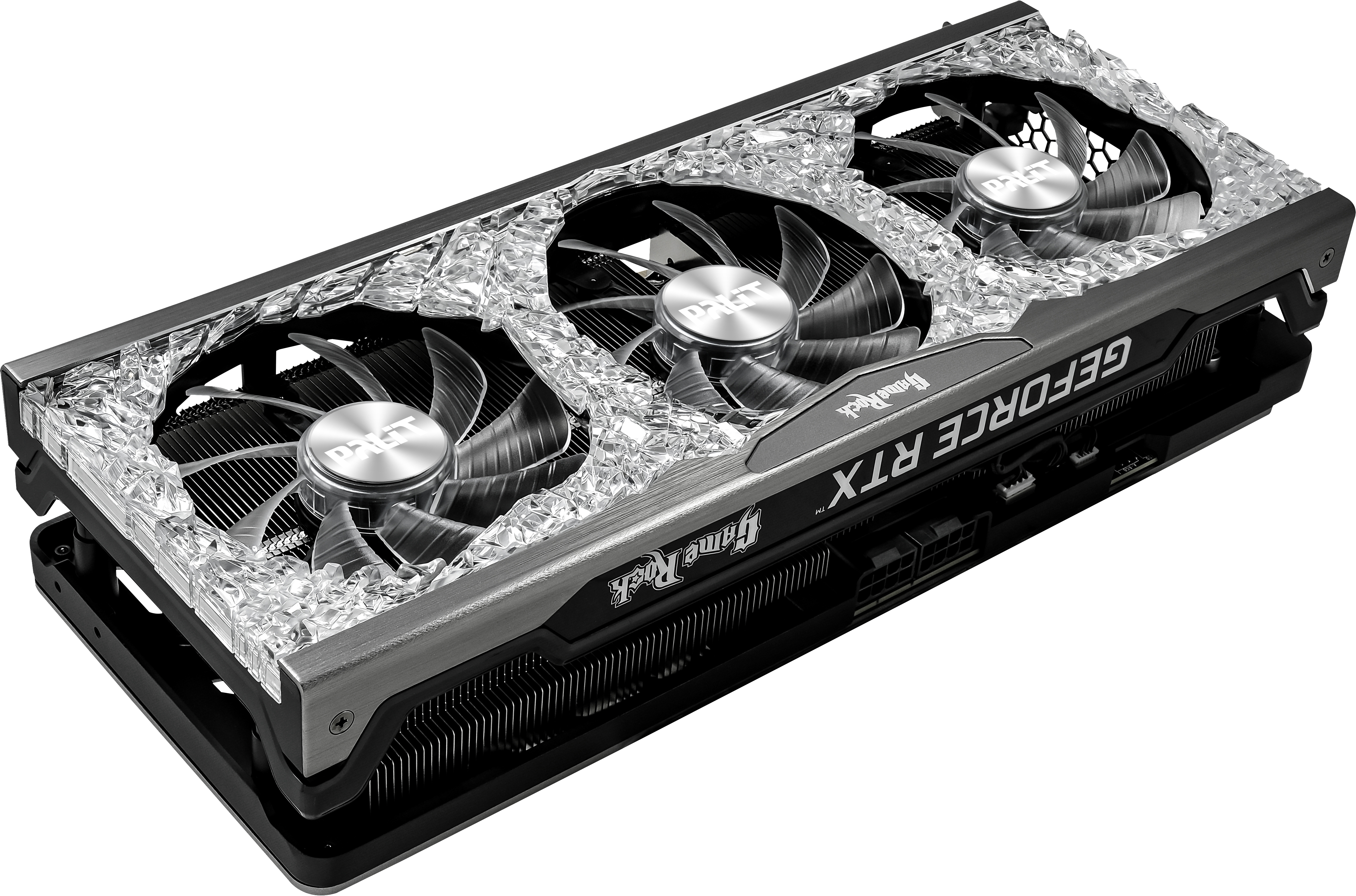 PALIT GeForce RTX™ 3070 Ti GameRock OC 8 GB LHR (NED307TT19P2-1047G) (NVIDIA, Grafikkarte)