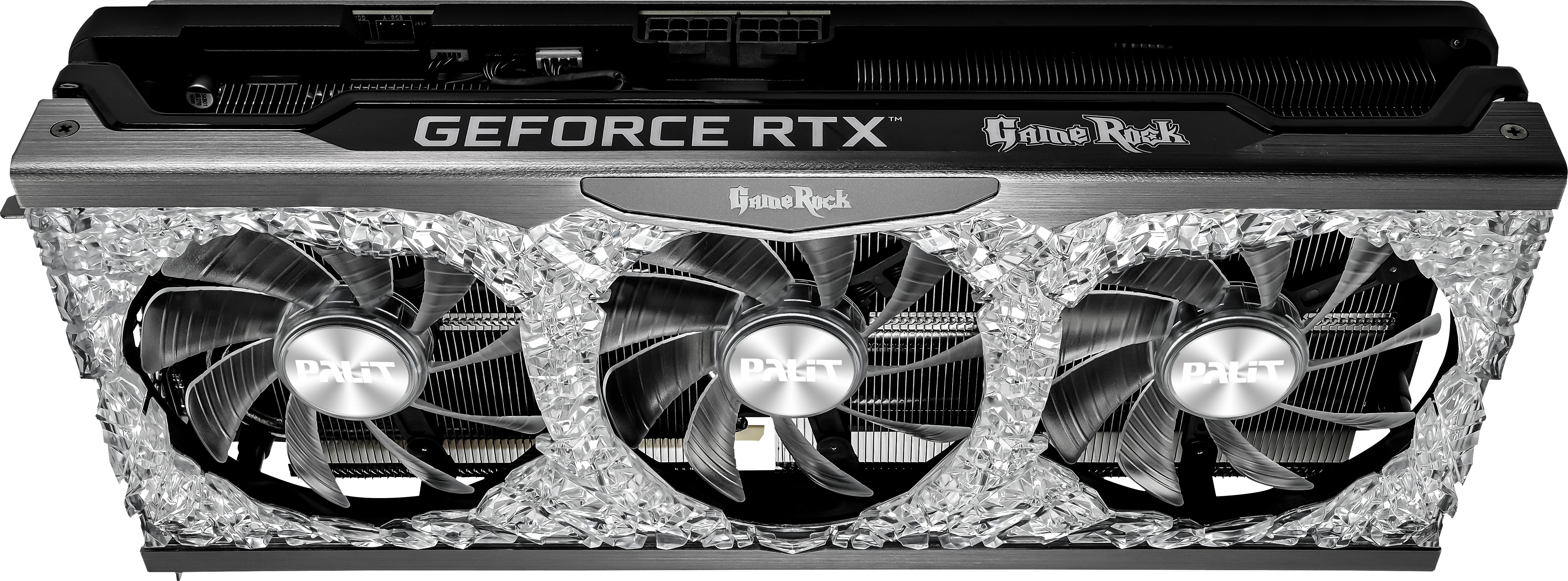 PALIT GeForce RTX™ 3070 Ti GameRock OC 8 GB LHR (NED307TT19P2-1047G) (NVIDIA, Grafikkarte)