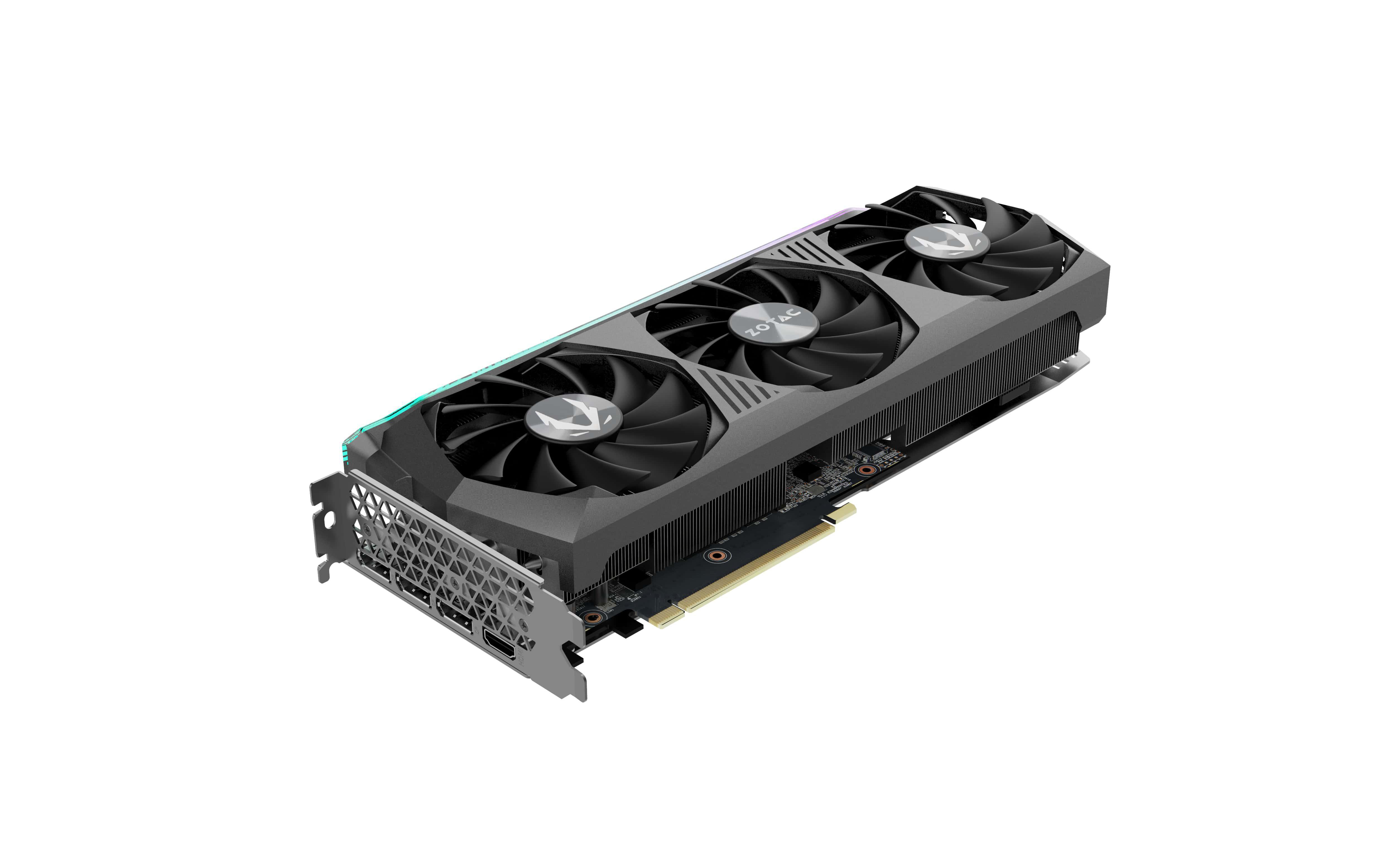 ZOTAC GeForce RTX™ 3070 Ti AMP Holo 8GB LHR (ZT-A30710F-10P) (NVIDIA, Grafikkarte)