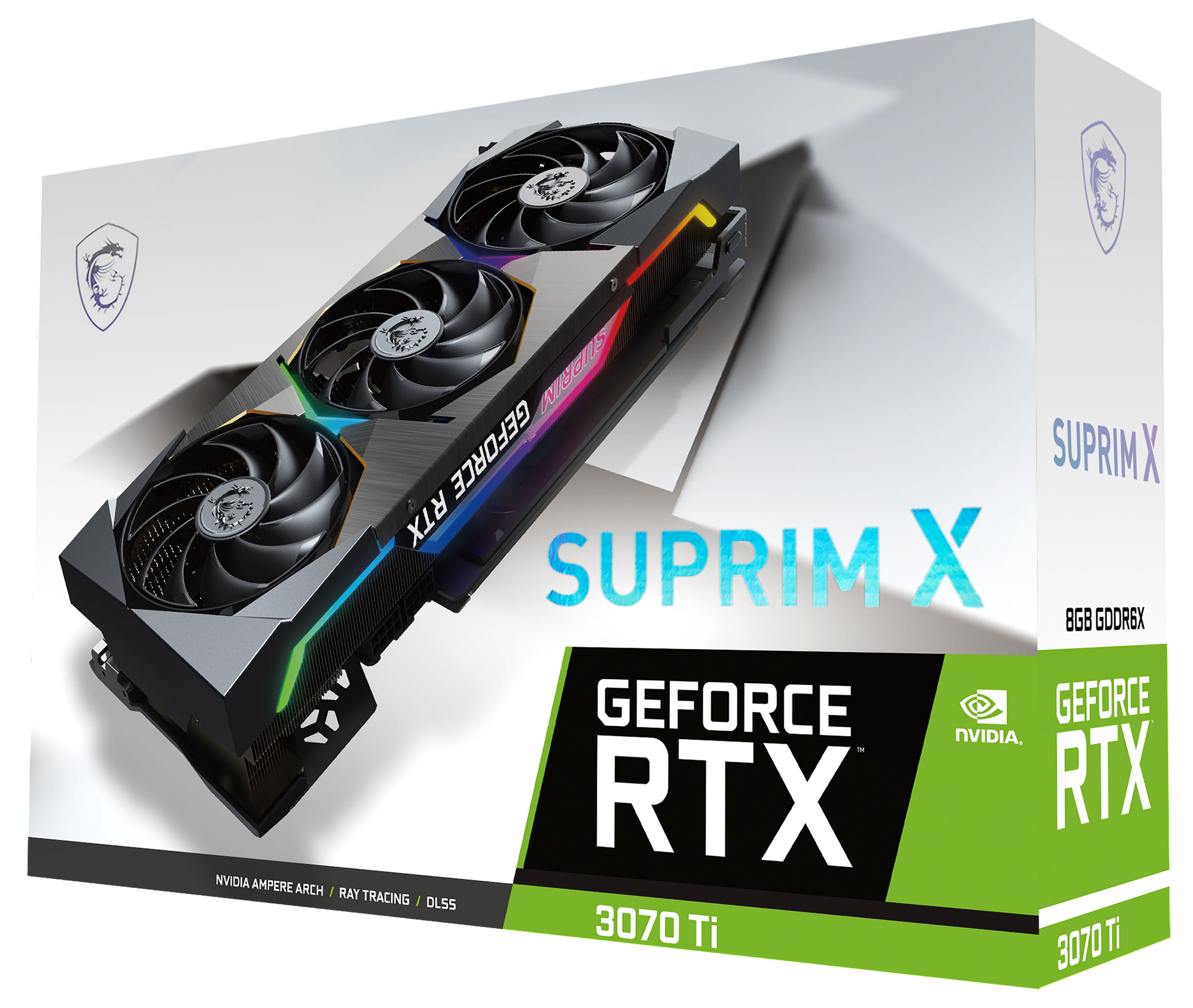 MSI GeForce RTX™ 3070 Ti SUPRIM X 8Gb LHR (V505-008R) (NVIDIA, Grafikkarte)