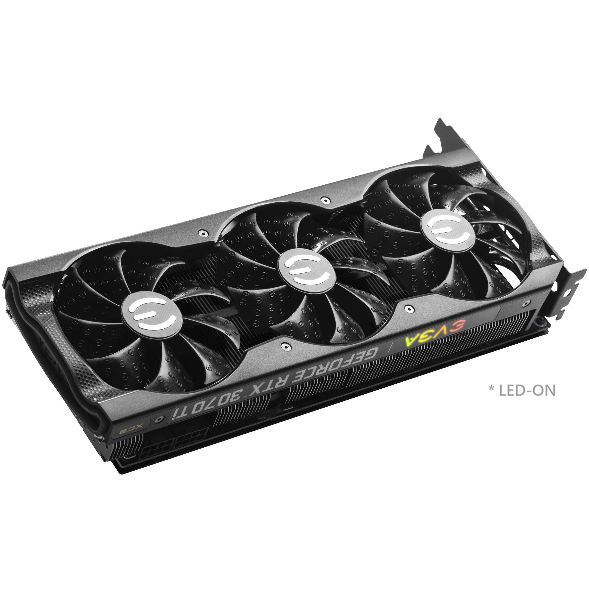 EVGA GeForce RTX™ 3070 Ti XC3 8GB LHR (08G-P5-3783-KL) (NVIDIA, Grafikkarte)