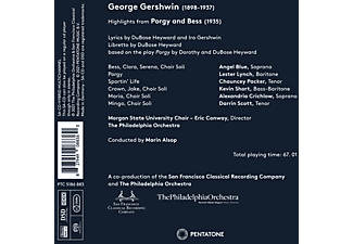 Marin / Philadelphia Orchestra Alsop - PORGY AND BESS HIGHLIGHTS  - (SACD Hybrid)