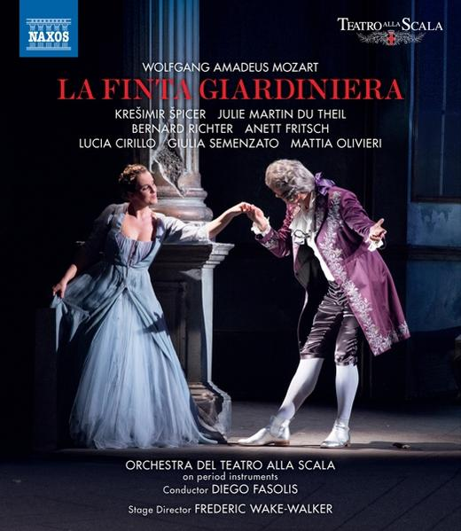 Alla Finta Scala/+ La Teatro (Blu-ray) Giardiniera - Spicer/Fasolis/Orchestra - Del