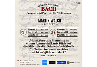 Martin Walch - Sonaten und Partiten für Violine Solo  - (CD)
