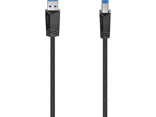HAMA 200625 - Cavo USB, 1.5 m, 5 Gbit/s, Nero