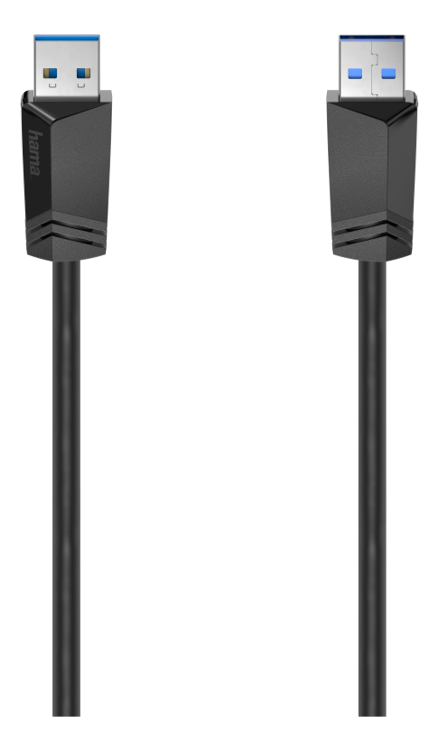 HAMA 200624 - USB-Kabel, 1.5 m, 5 Gbit/s, Schwarz