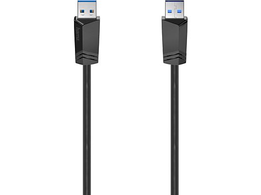 HAMA 200624 - USB-Kabel, 1.5 m, 5 Gbit/s, Schwarz