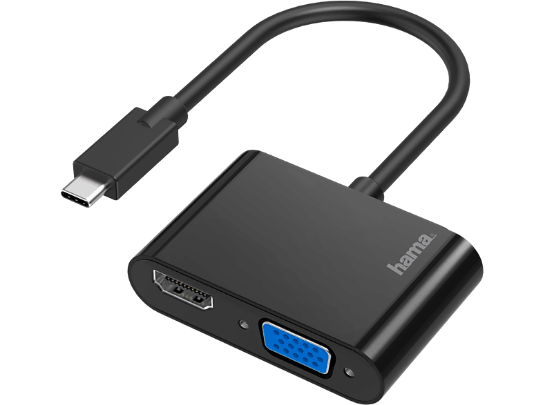 HAMA 00200313 - Video-Adapter (Schwarz)