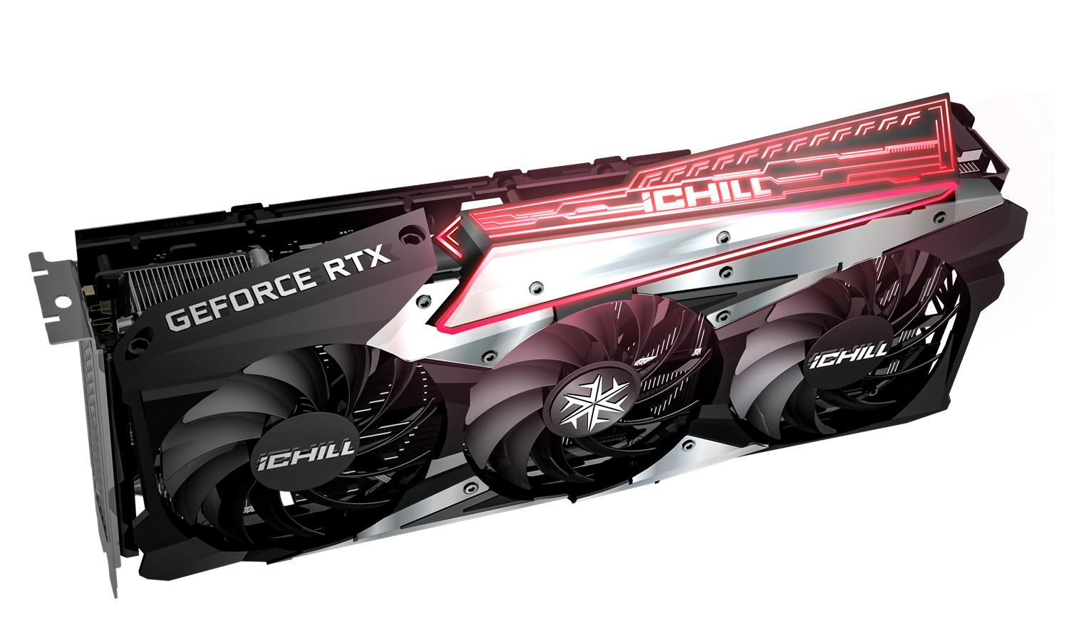 INNO3D GeForce RTX™ 3060 iCHILL X3 LHR RED edition 12GB (C30603-12D6X-167139AH) (NVIDIA, Grafikkarte)