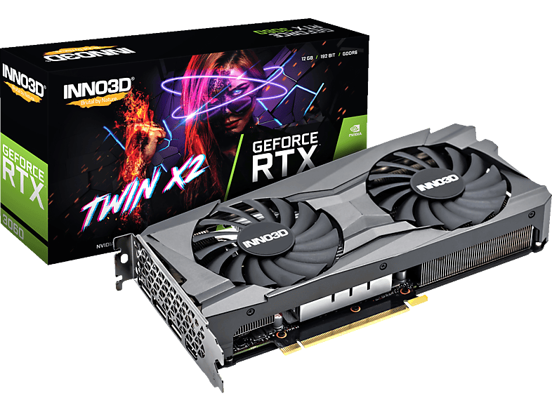 INNO3D GeForce RTX™ 3060 TWIN X2 OC 12GB (N30602-12D6X-11902120H ...
