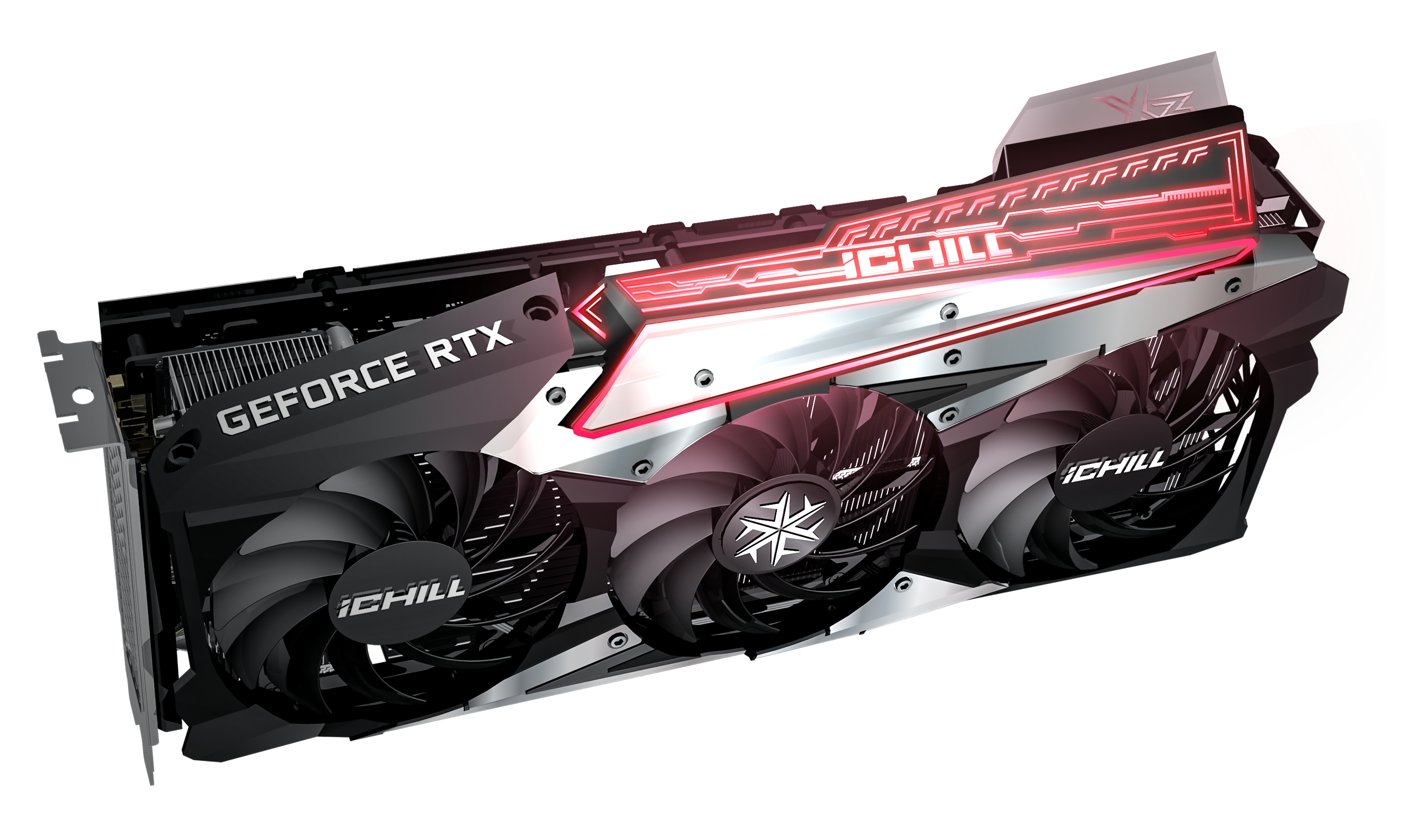 INNO3D GeForce RTX™ 3060 iCHILL X3 LHR RED edition 12GB (C30603-12D6X-167139AH) (NVIDIA, Grafikkarte)