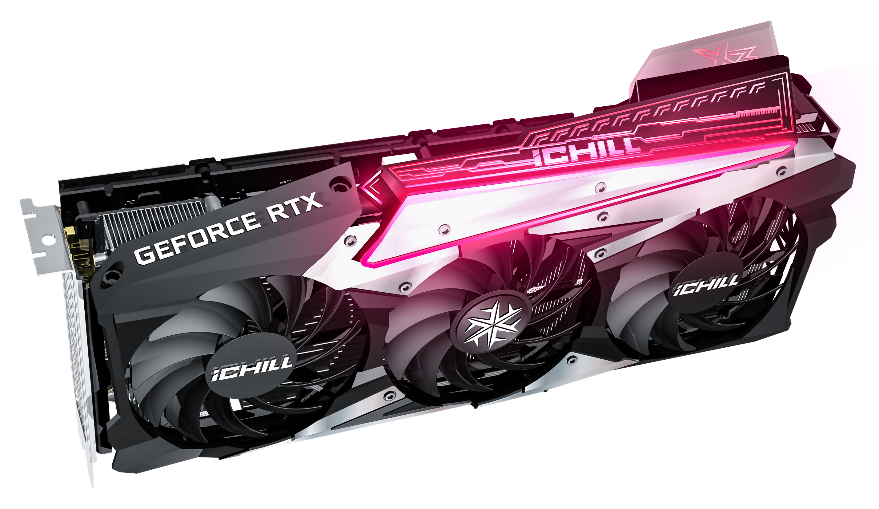 INNO3D GeForce RTX™ 3060 iCHILL X3 LHR RED edition 12GB (C30603-12D6X-167139AH) (NVIDIA, Grafikkarte)