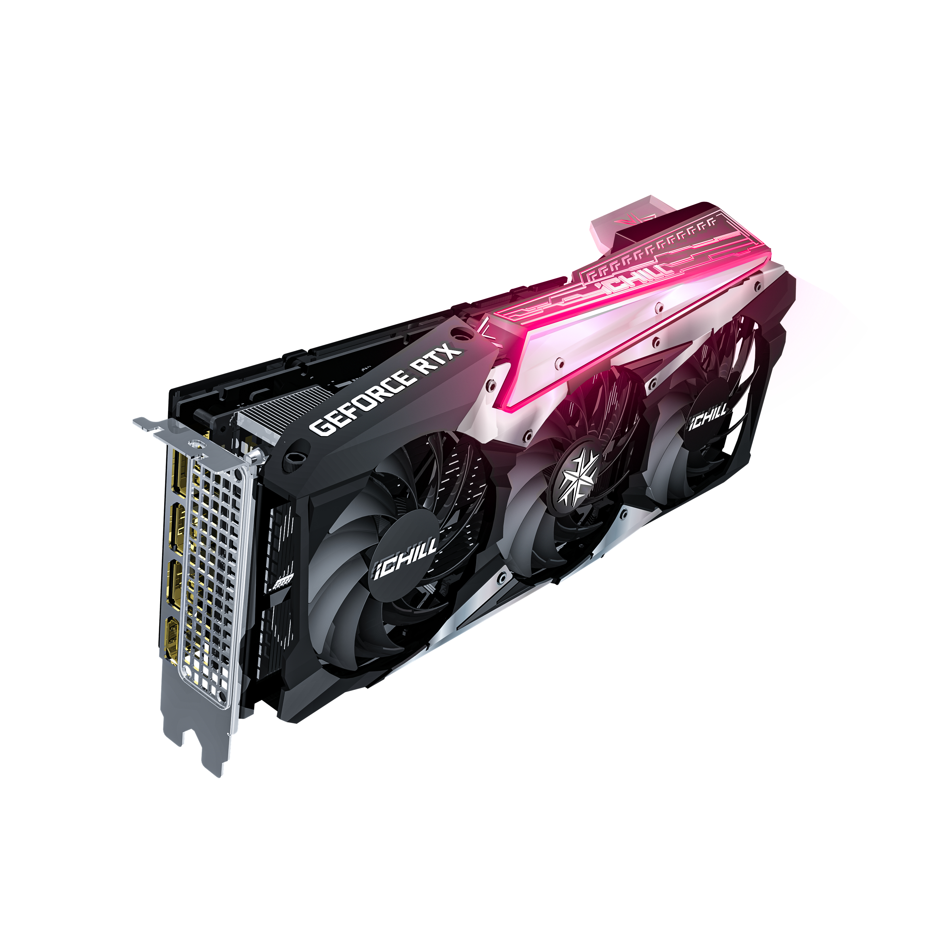 INNO3D GeForce RTX™ 3060 iCHILL X3 LHR RED edition 12GB (C30603-12D6X-167139AH) (NVIDIA, Grafikkarte)