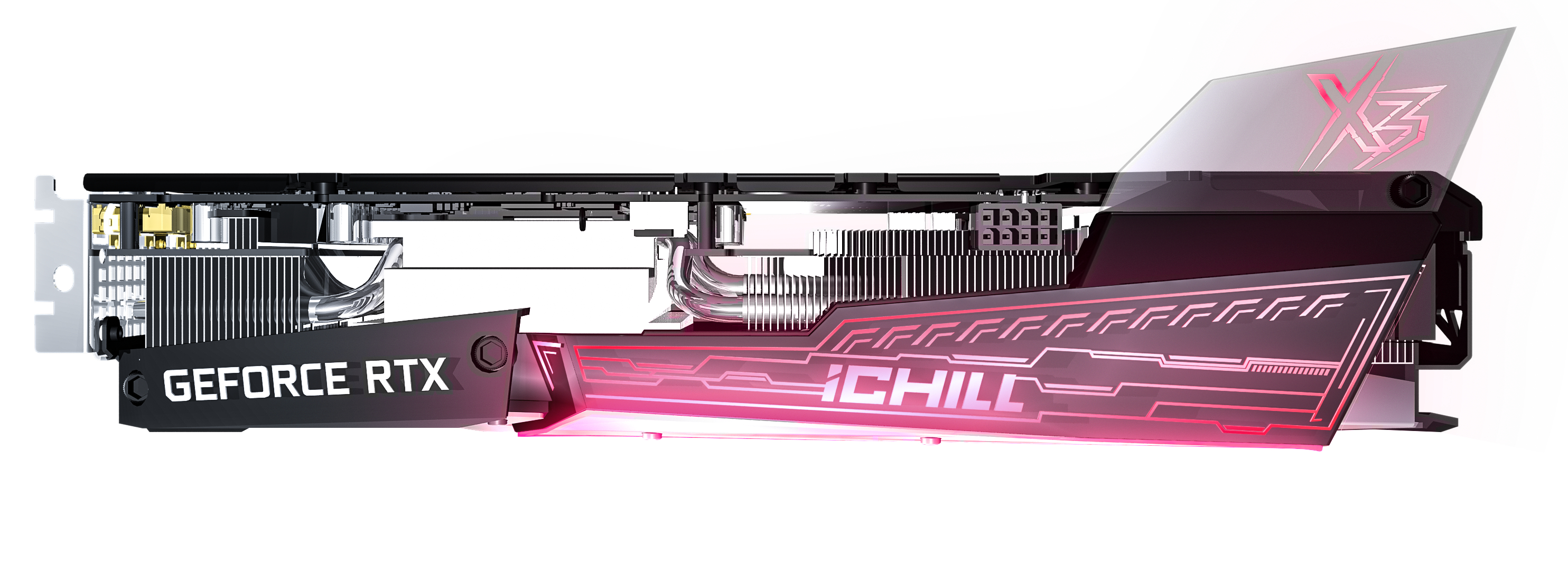 INNO3D GeForce RTX™ 3060 iCHILL X3 LHR RED edition 12GB (C30603-12D6X-167139AH) (NVIDIA, Grafikkarte)