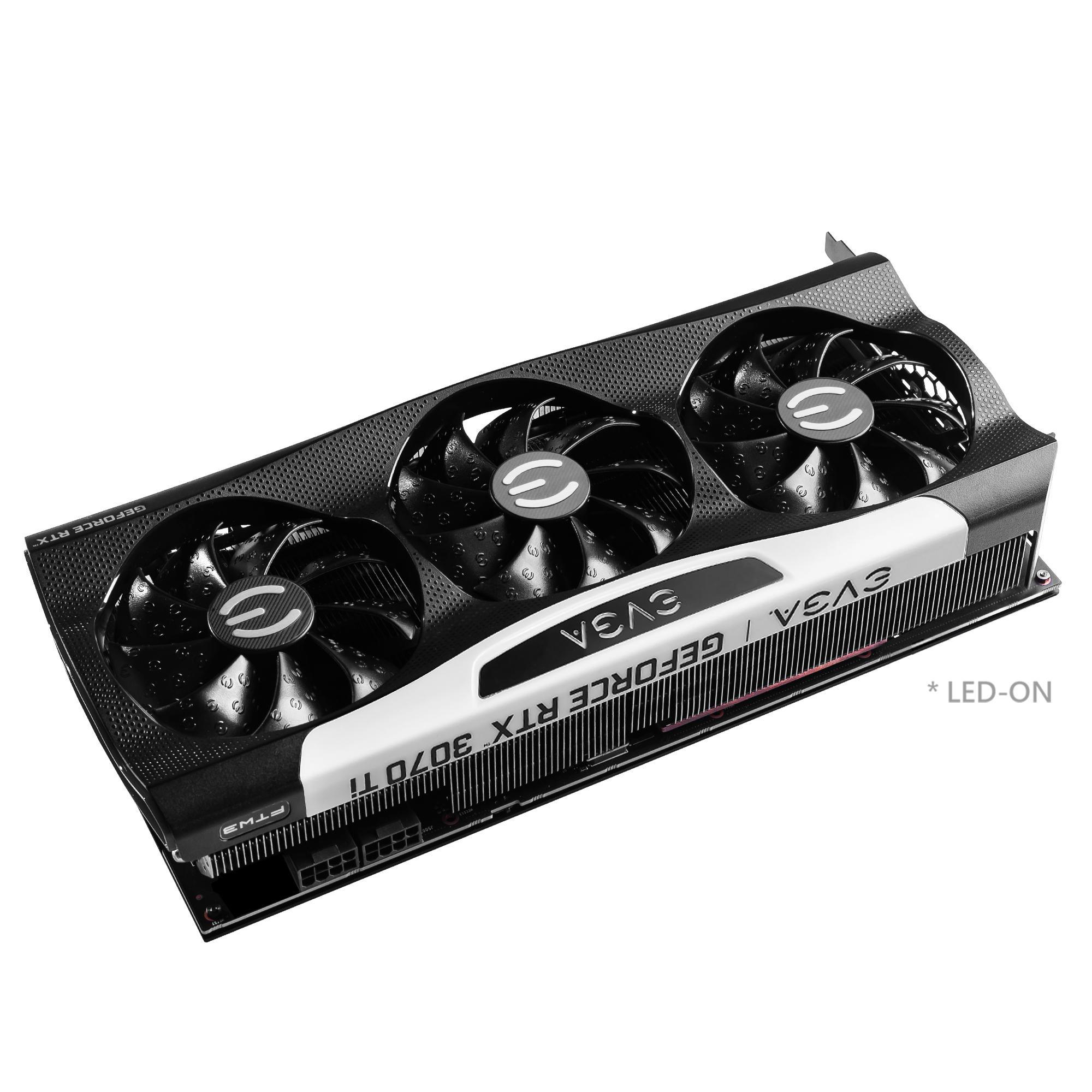 EVGA GeForce RTX™ 3070 Ti FTW3 ULTRA GAMING 8GB LHR (08G-P5-3797-KL) (NVIDIA, Grafikkarte)