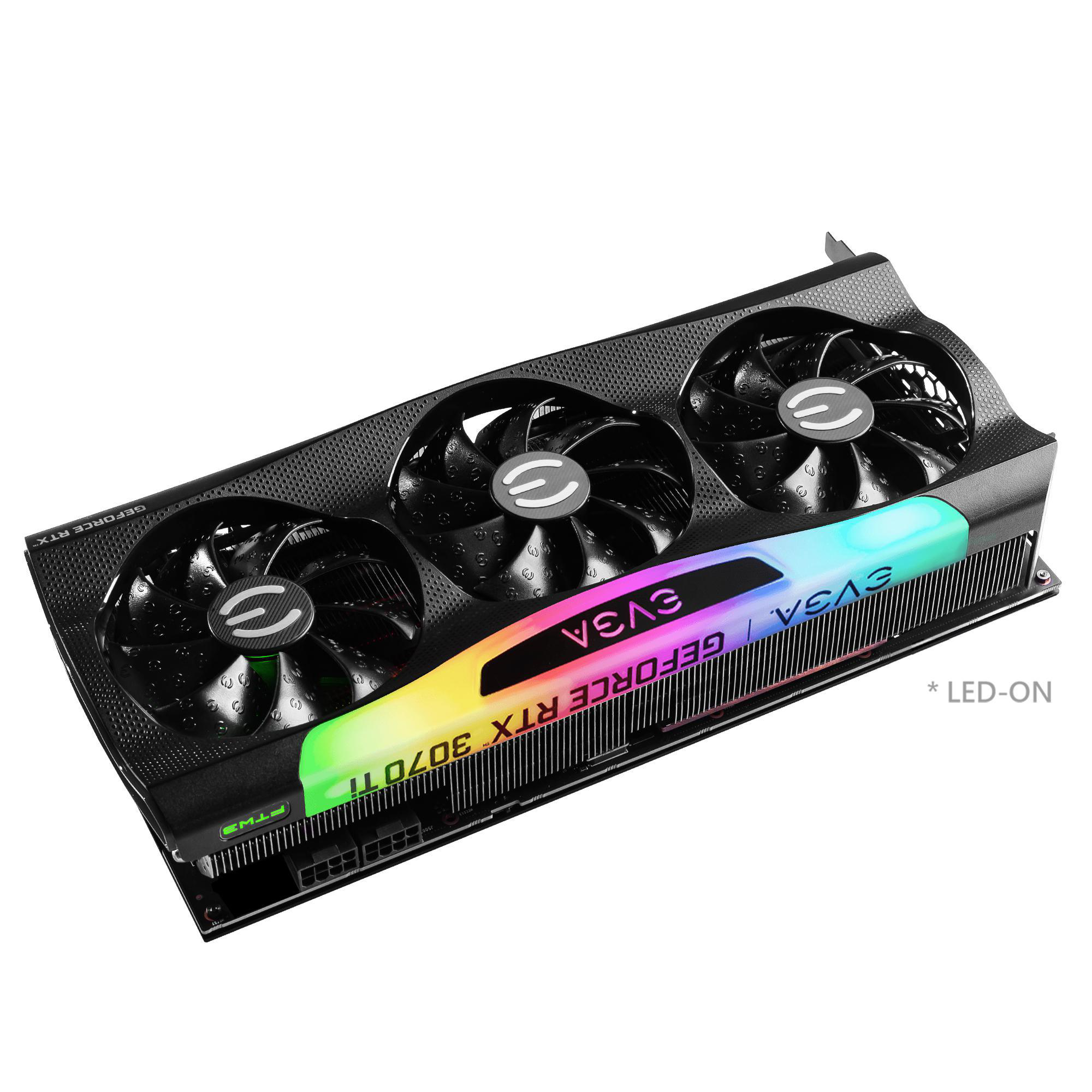 EVGA GeForce RTX™ 3070 Ti FTW3 ULTRA GAMING 8GB LHR (08G-P5-3797-KL) (NVIDIA, Grafikkarte)