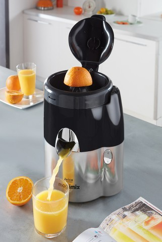 MAGIMIX Juice Expert 4 - Presse-agrumes (Noir/Chrome)