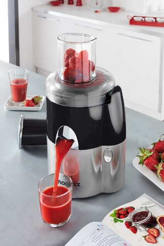 MAGIMIX Juice Expert 4 - Presse-agrumes (Noir/Chrome)