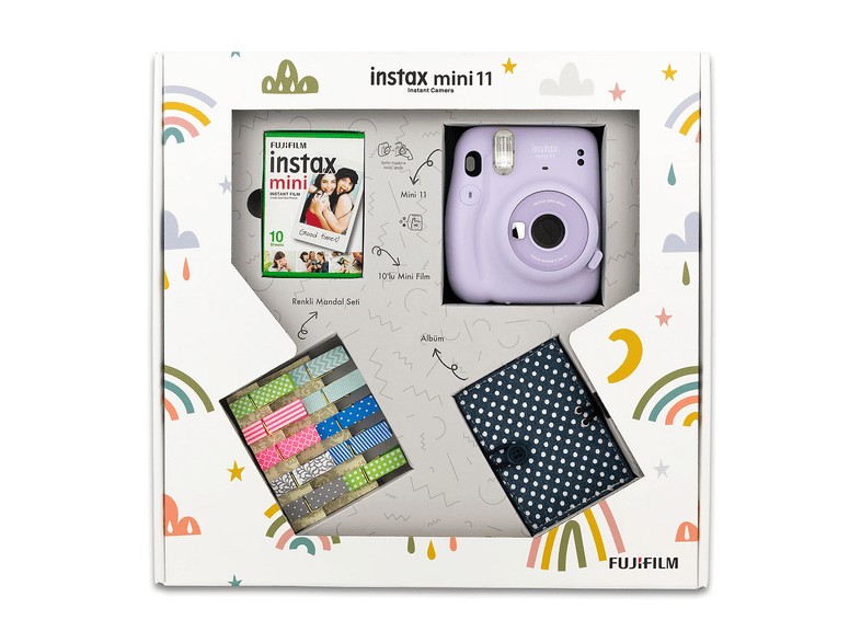 Sceptisch Woning ongezond FUJIFILM Instax Mini 11 Bundle Box Anlık Kamera Lila Fiyatı & Özellikleri