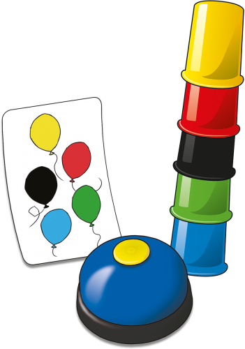 Stapelgekke Speed Cups 6 spelers - Actiespel
