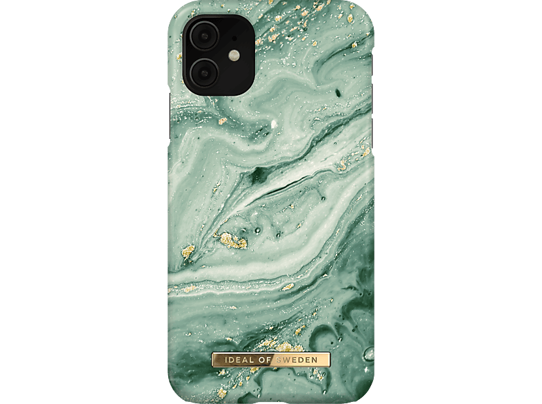 album Woordvoerder Startpunt IDEAL OF SWEDEN iPhone 11/XR Fashion Case Mint Swirl Marble kopen? |  MediaMarkt