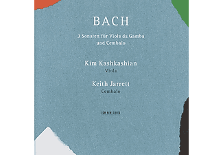 Keith Jarrett - Johann Sebastian Bach: 3 Sonaten Für Viola Da Gamba Und Cembalo (CD)