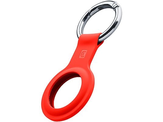 CELLULAR LINE Key Ring - Portachiavi AirTag (Rosso)