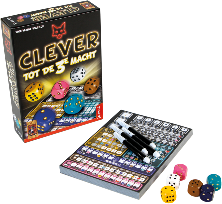 Clever tot de 3e macht - Dobbelspel